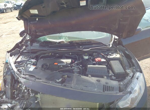 19XFC2F65JE039975 2018 HONDA CIVIC Black Widok z tyłu