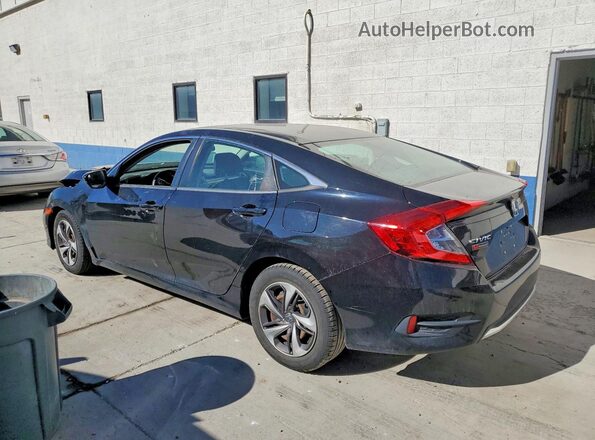 19XFC2F65KE010557 2019 HONDA CIVIC Black Հետևի ձախ