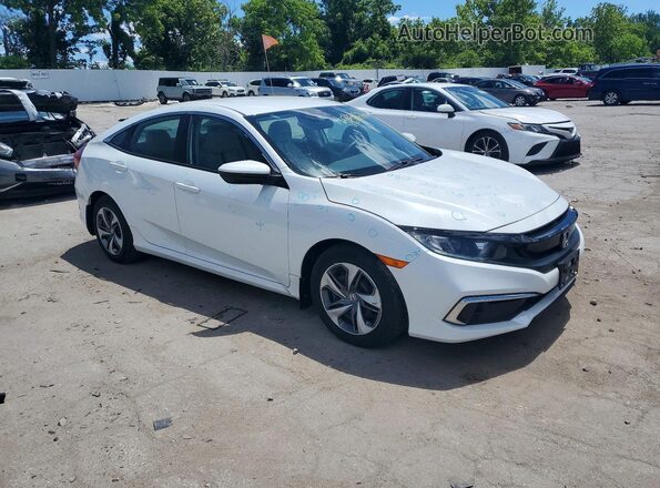 19XFC2F65KE014012 2019 HONDA CIVIC White Front right