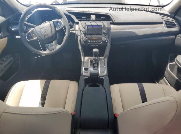 19XFC2F65KE014012 2019 HONDA CIVIC White Dashboard view