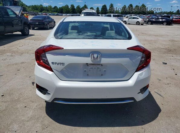 19XFC2F65KE014012 2019 HONDA CIVIC White Rear view