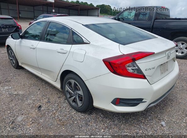 19XFC2F65KE040528 2019 HONDA CIVIC Белый Задняя левая четверть
