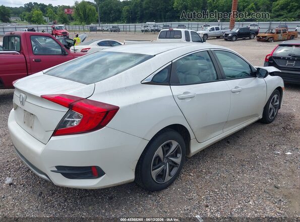 19XFC2F65KE040528 2019 HONDA CIVIC Белый Задняя правая четверть