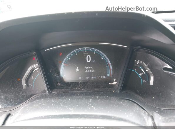 19XFC2F65KE040528 2019 HONDA CIVIC Белый Вид задних сидений