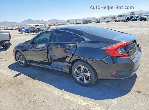 19XFC2F65LE001293 2020 HONDA CIVIC Black უკანა მარცხენა
