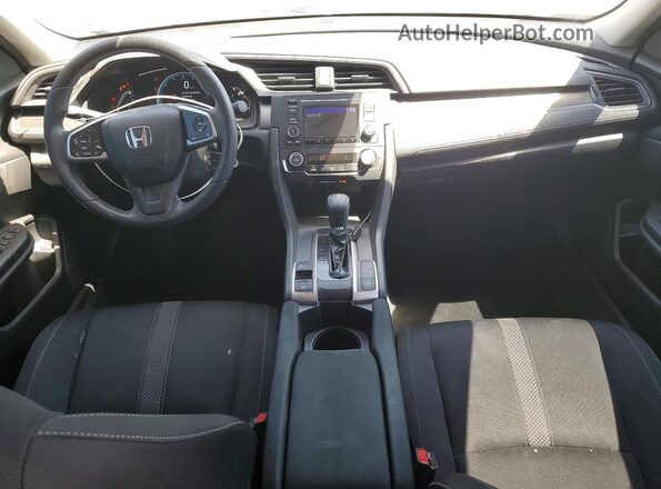 19XFC2F65LE001293 2020 HONDA CIVIC Black წინა პანელის ხედი