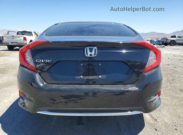 19XFC2F65LE001293 2020 HONDA CIVIC Black უკანა ხედი