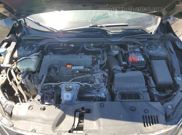19XFC2F65LE001293 2020 HONDA CIVIC Black უკანა სალონის ხედი