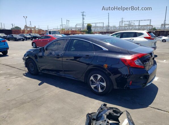 19XFC2F65LE210968 2020 HONDA CIVIC Black Rear left