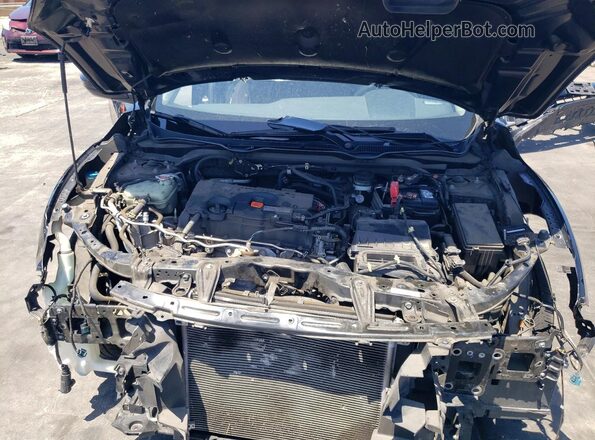 19XFC2F65LE210968 2020 HONDA CIVIC Black Rear interior view