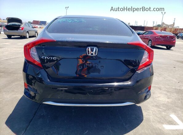 19XFC2F65LE210968 2020 HONDA CIVIC Black Rear view