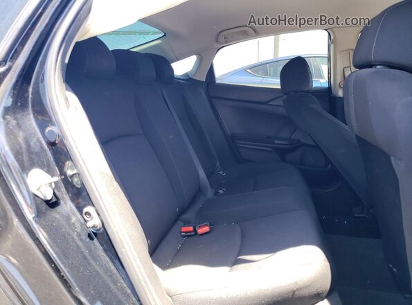 19XFC2F65LE210968 2020 HONDA CIVIC Black Rear seats view