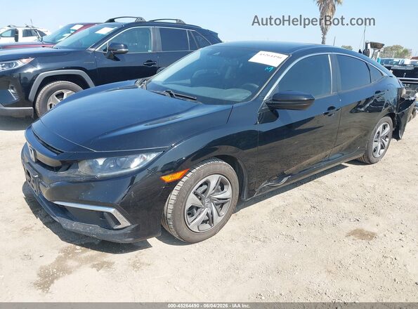 19XFC2F65LE213160 2020 HONDA CIVIC Черный Передняя левая четверть