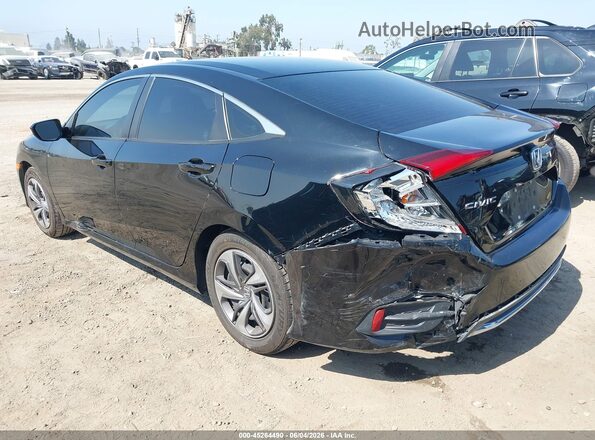 19XFC2F65LE213160 2020 HONDA CIVIC Черный Задняя левая четверть