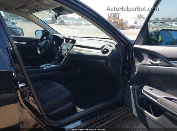 19XFC2F65LE213160 2020 HONDA CIVIC Черный Вид салона спереди