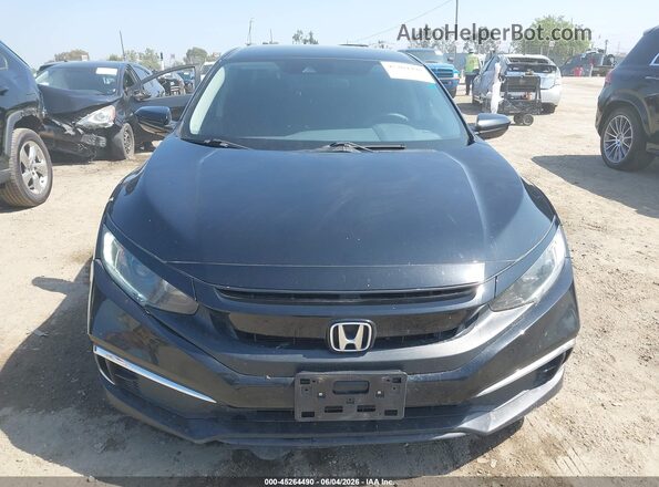 19XFC2F65LE213160 2020 HONDA CIVIC Черный Вид щитка приборов