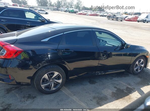19XFC2F65LE213160 2020 HONDA CIVIC Черный Вид задней части салона