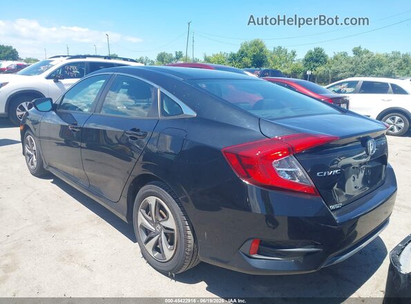 19XFC2F66KE011846 2019 HONDA CIVIC Black Rear left