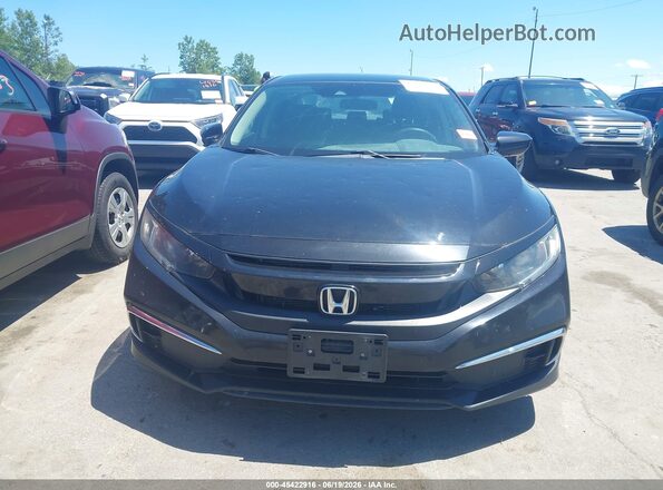 19XFC2F66KE011846 2019 HONDA CIVIC Black Instrument cluster view