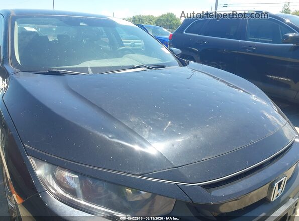 19XFC2F66KE011846 2019 HONDA CIVIC Black Front view
