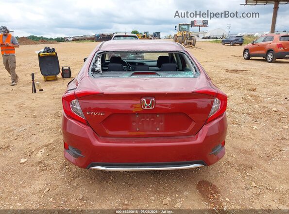 19XFC2F66KE028257 2019 HONDA CIVIC Red 
