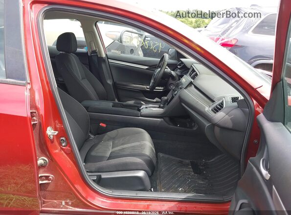 19XFC2F66KE028257 2019 HONDA CIVIC Red Vista interior delantera