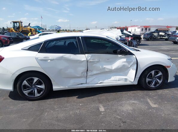 19XFC2F66KE038822 2019 HONDA CIVIC White Вид спереду