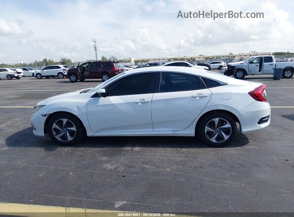 19XFC2F66KE038822 2019 HONDA CIVIC White Панорамний вид салону 360°