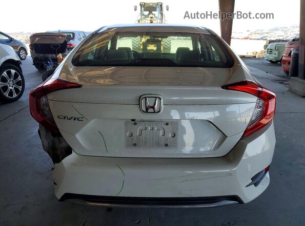 19XFC2F66KE204689 2019 HONDA CIVIC White Հետևի տեսք