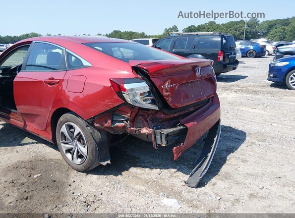 19XFC2F66KE211559 2019 HONDA CIVIC Red წინა ხედი