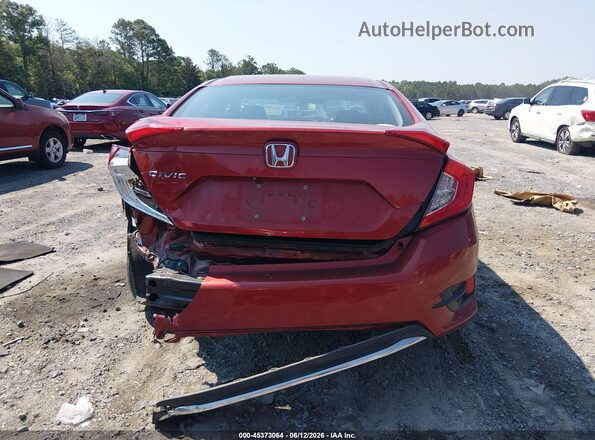 19XFC2F66KE211559 2019 HONDA CIVIC Red 