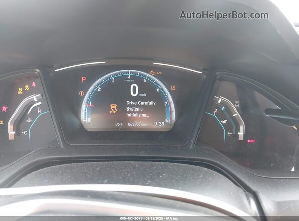 19XFC2F66LE206282 2020 HONDA CIVIC Silver Հետևի նստատեղերի տեսք