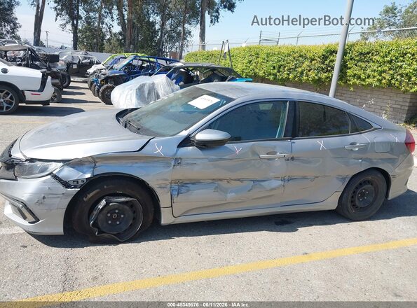 19XFC2F66LE206282 2020 HONDA CIVIC Silver Դիմացի տեսք