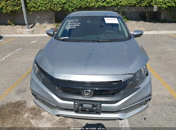 19XFC2F66LE206282 2020 HONDA CIVIC Silver Սարքավորումների վահանակի տեսք