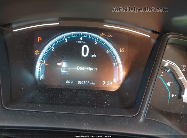 19XFC2F66LE206282 2020 HONDA CIVIC Silver 