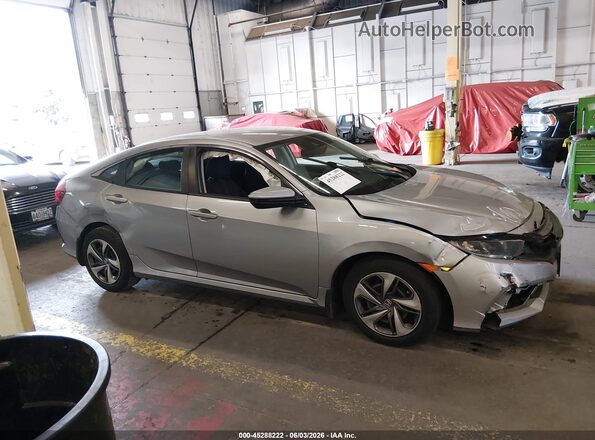 19XFC2F66LE210848 2020 HONDA CIVIC Silver Widok wnętrza z tyłu