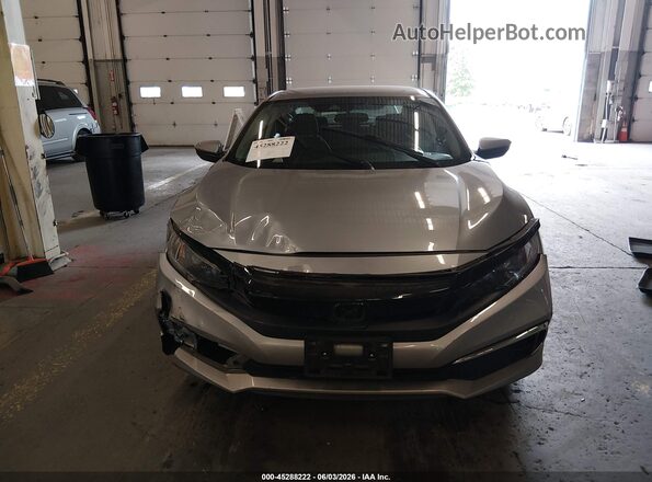 19XFC2F66LE210848 2020 HONDA CIVIC Silver Widok zestawu wskaźników
