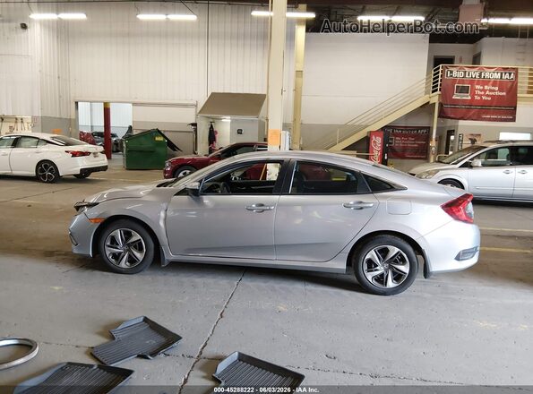 19XFC2F66LE210848 2020 HONDA CIVIC Silver Widok wnętrza 360 stopni