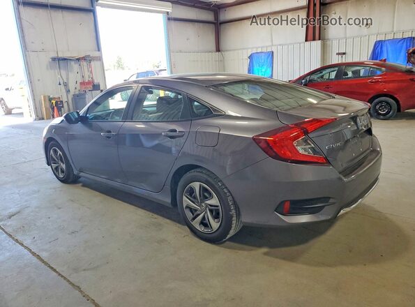 19XFC2F66LE215242 2020 HONDA CIVIC Gray Rear left