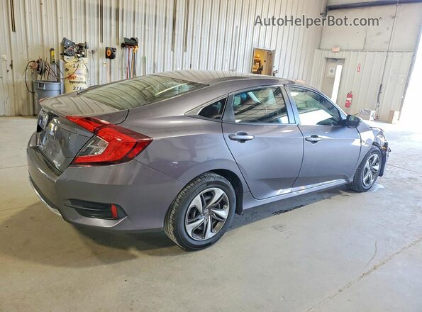 19XFC2F66LE215242 2020 HONDA CIVIC Gray Rear right