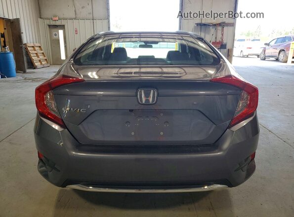 19XFC2F66LE215242 2020 HONDA CIVIC Gray Rear view