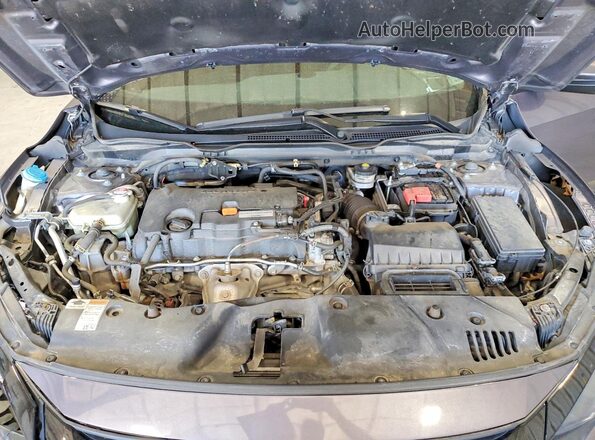 19XFC2F66LE215242 2020 HONDA CIVIC Gray Rear interior view