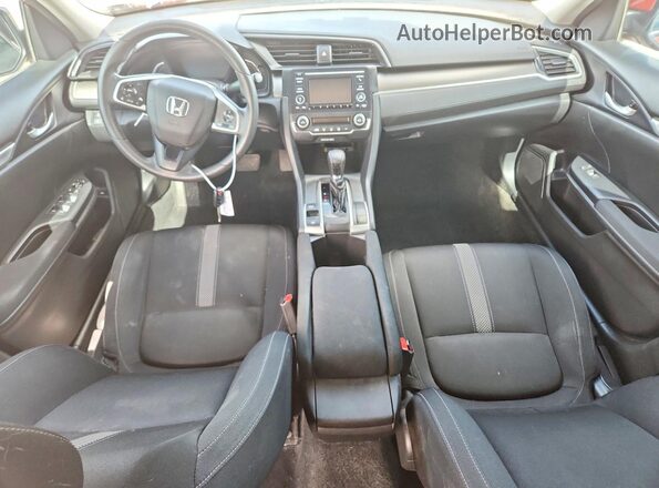 19XFC2F67KE003741 2019 HONDA CIVIC Red Vista del salpicadero