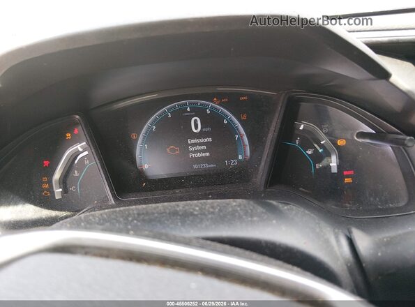 19XFC2F67LE027040 2020 HONDA CIVIC Black Vista de los asientos traseros