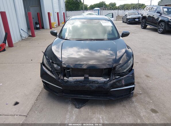 19XFC2F67LE027040 2020 HONDA CIVIC Black Vista del cuadro de instrumentos