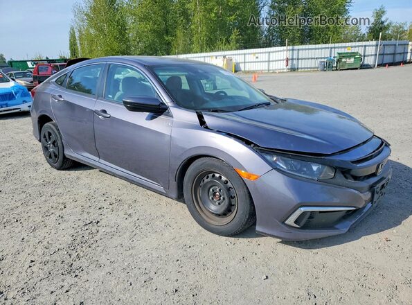 19XFC2F67LE205772 2020 HONDA CIVIC Gray 