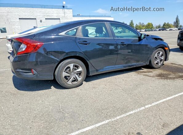 19XFC2F67LE215492 2020 HONDA CIVIC Black უკანა მარჯვენა