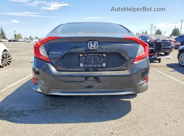19XFC2F67LE215492 2020 HONDA CIVIC Black უკანა ხედი