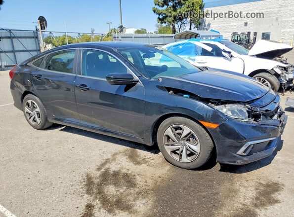 19XFC2F67LE215492 2020 HONDA CIVIC Black წინა მარჯვენა