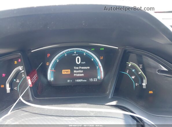 19XFC2F68GE223445 2016 HONDA CIVIC Blue Հետևի նստատեղերի տեսք
